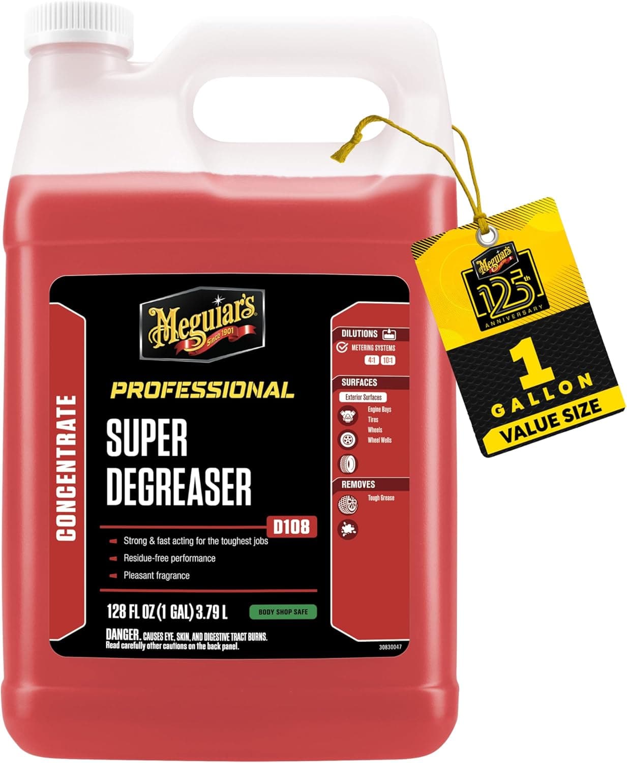 Meguiar's D10801 Super Degreaser, 1 Gallon