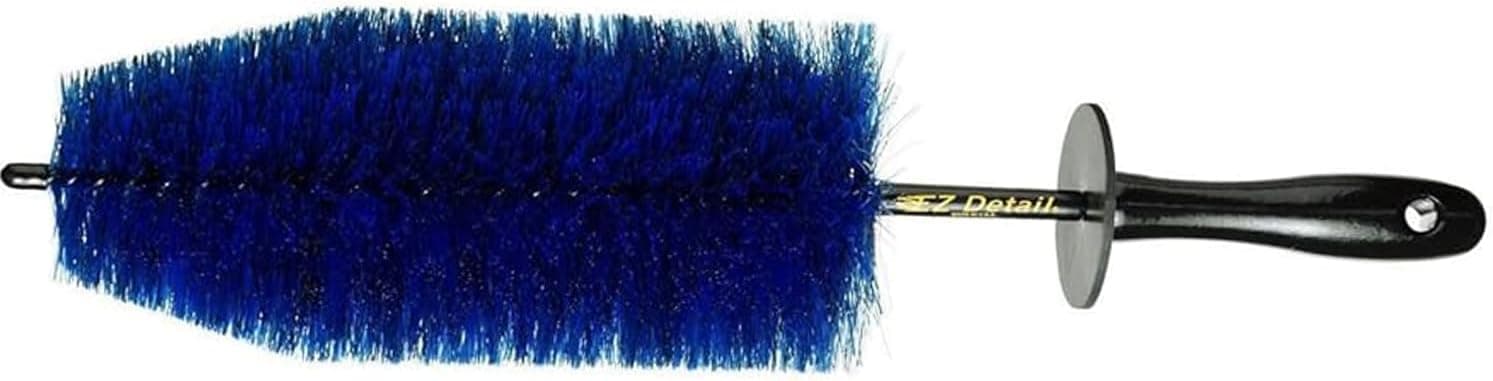 EZ Detail Brush Big - Wheel Rim Cleaner, Non-Scratch Auto Detailing Barrel Brush