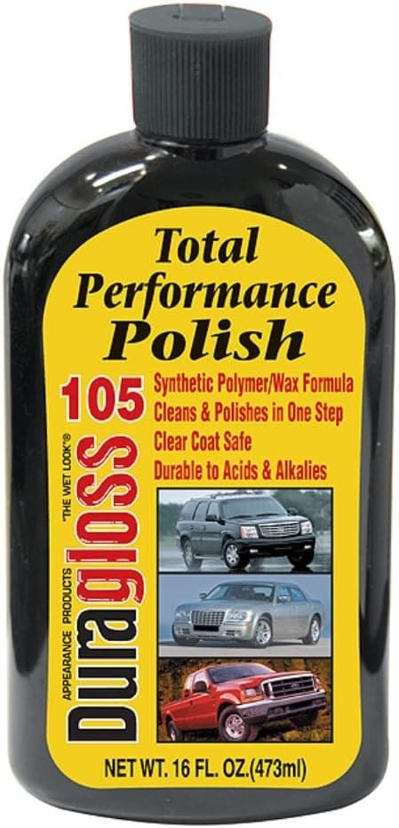 Duragloss 105 Automotive Total Performance Polish/Sealant, 16 oz