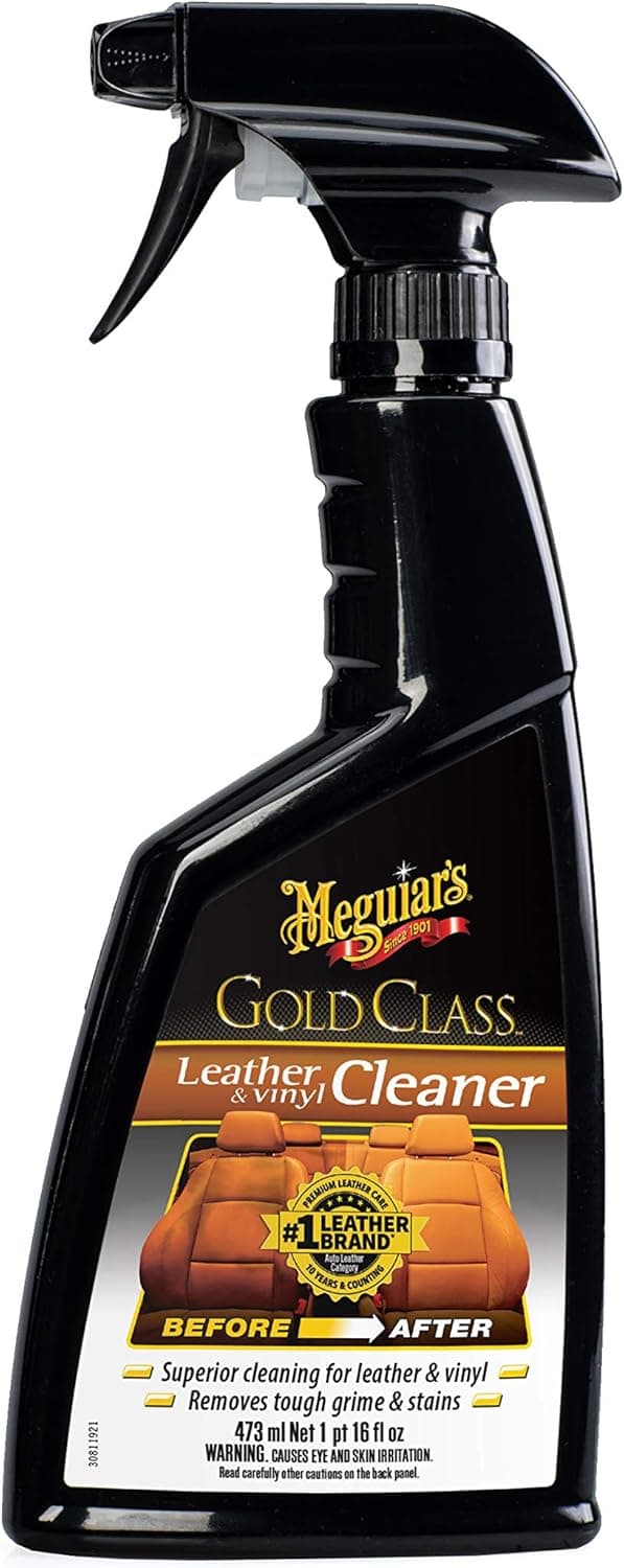 Meguiar's Gold Class Leather & Vinyl Cleaner, 16 oz