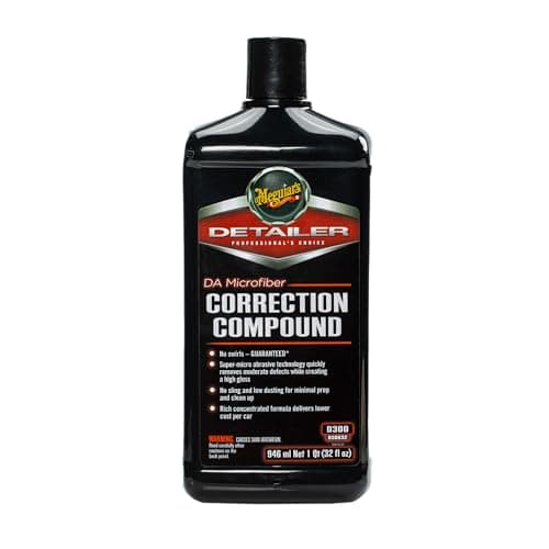 Meguiar's Pro D300 Detailer DA Microfiber Correction Compound, 32oz