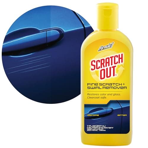 Scratch Out Liquid Car Scratch & Swirl Remover, Polishing Compound, 7 oz