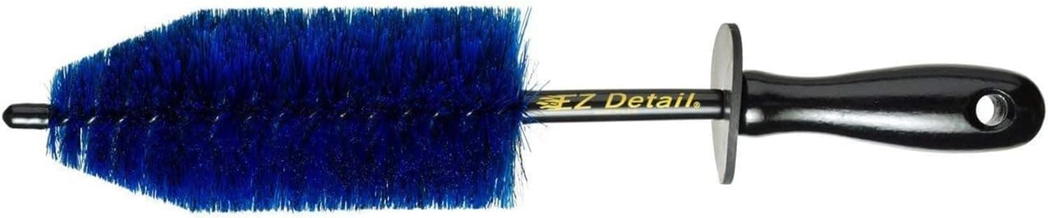 EZ Detail Brush Little - Wheel Rim Cleaner, Non-Scratch Auto Detailing Tool