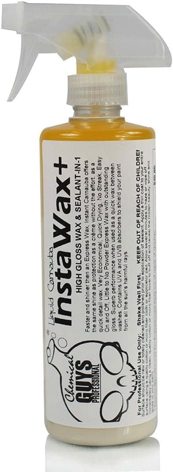 Chemical Guys WAC_101_16 InstaWax+ Liquid Carnauba Shine & Protection Spray, 16 oz