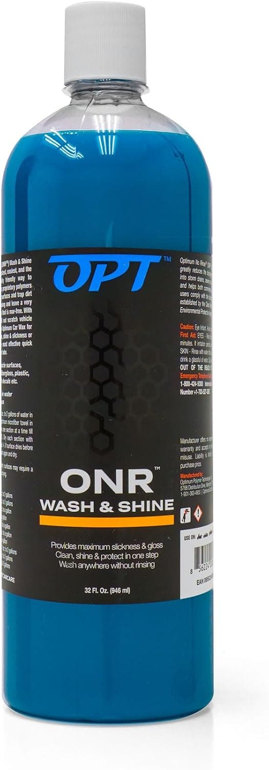 Optimum No Rinse Wash and Shine Version 5 (ONR), 32 Oz