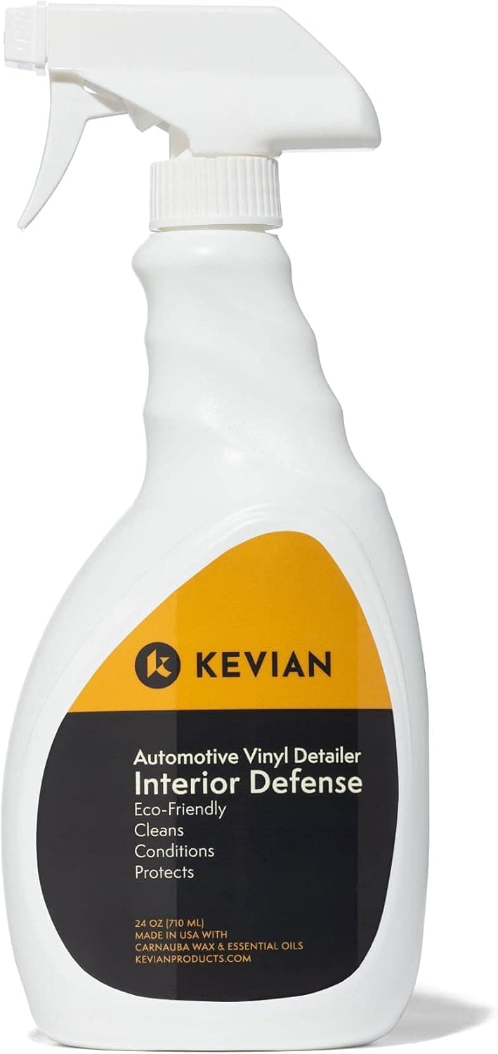 KevianClean Interior Defense - Car Cleaner and UV Protectant for Dashboard Vinyl Plastic Rubber