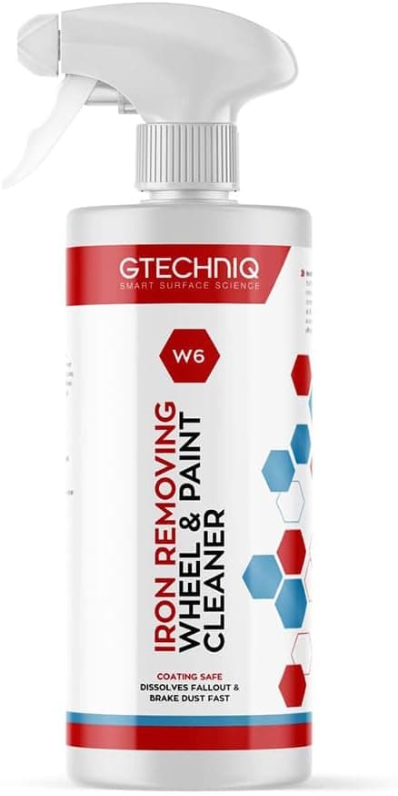 Gtechniq W6 Iron Removing Wheel & Paint Cleaner, 500ml
