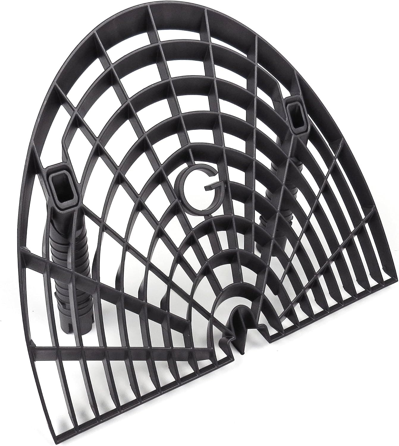 Grit Guard Washboard Bucket Insert, Removes Dirt from Wash Mitt, Black