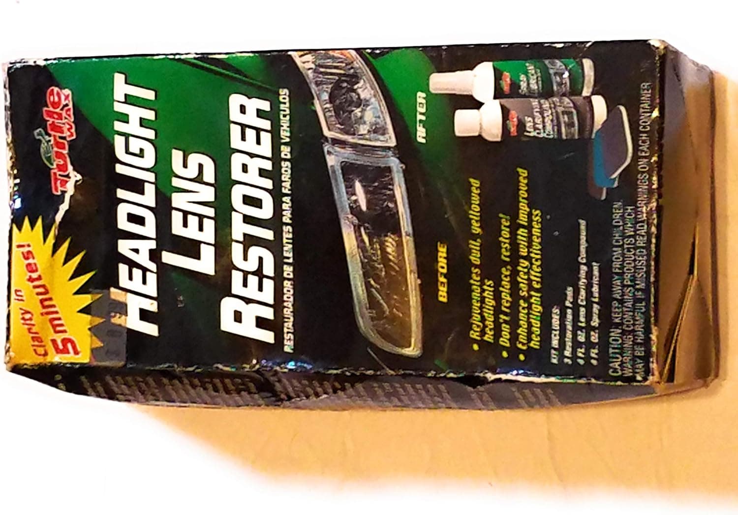 Turtle Wax Headlight Lens Restorer Kit