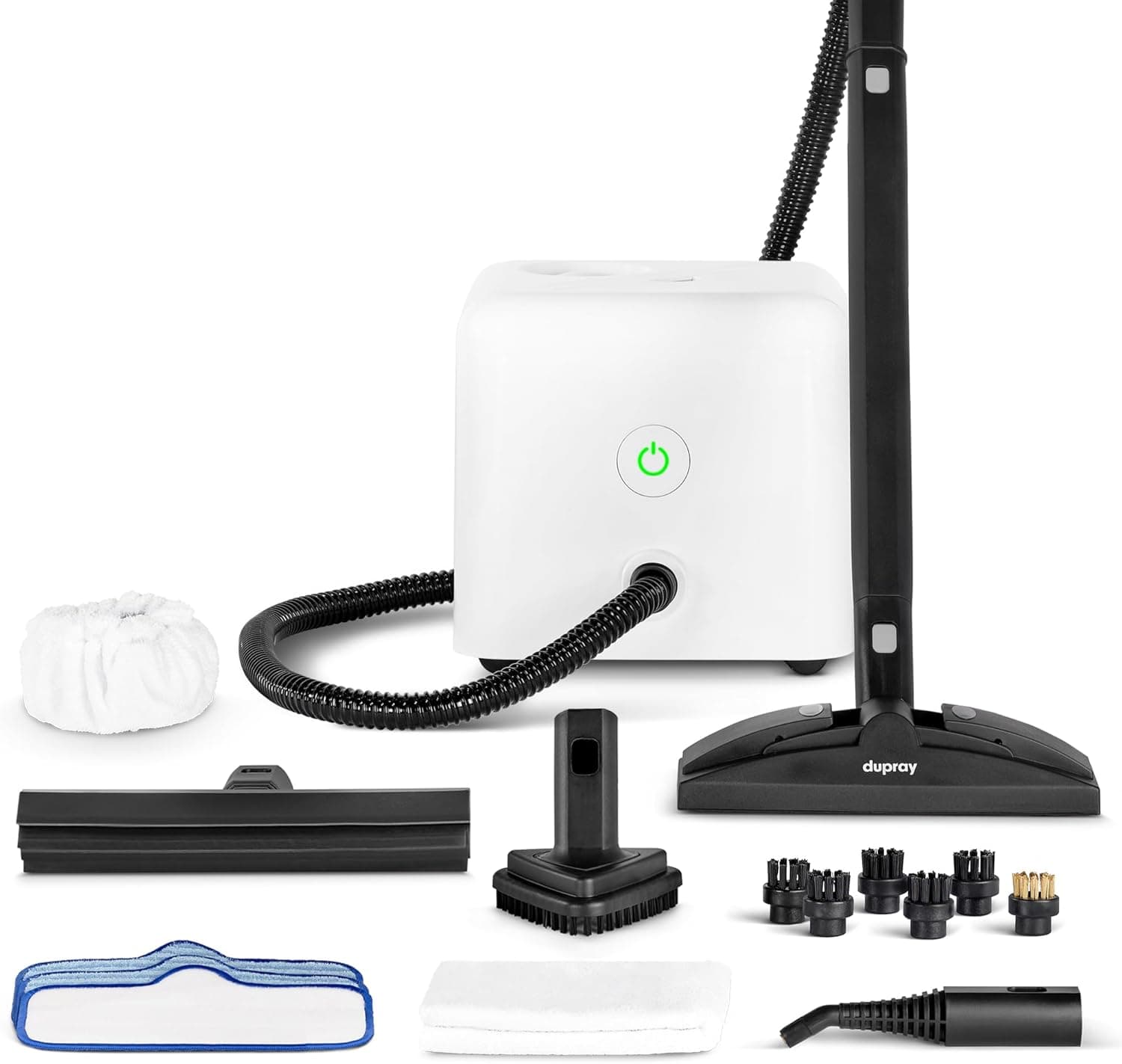 Dupray Neat Steam Cleaner, Multipurpose Steamer, 17 Accessories