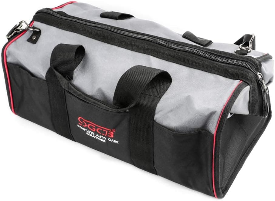 SGCB Deluxe Car Detailing Tool Organizer Oxford Polisher Bag