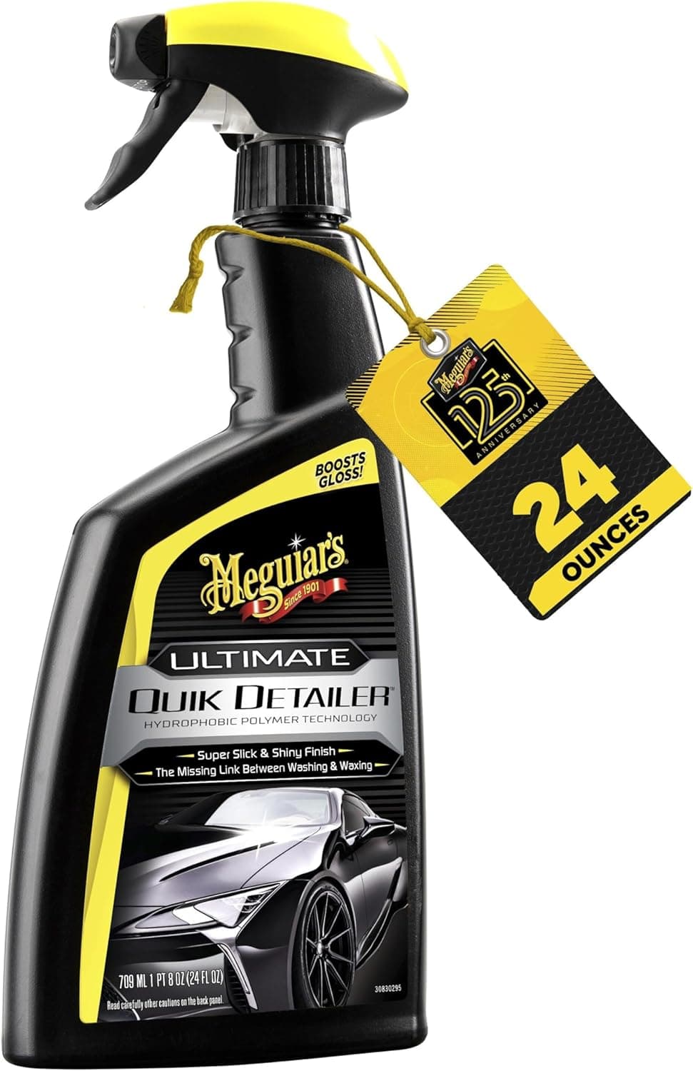 Meguiar's G201024 Ultimate Quik Detailer, 24 Oz Spray Bottle