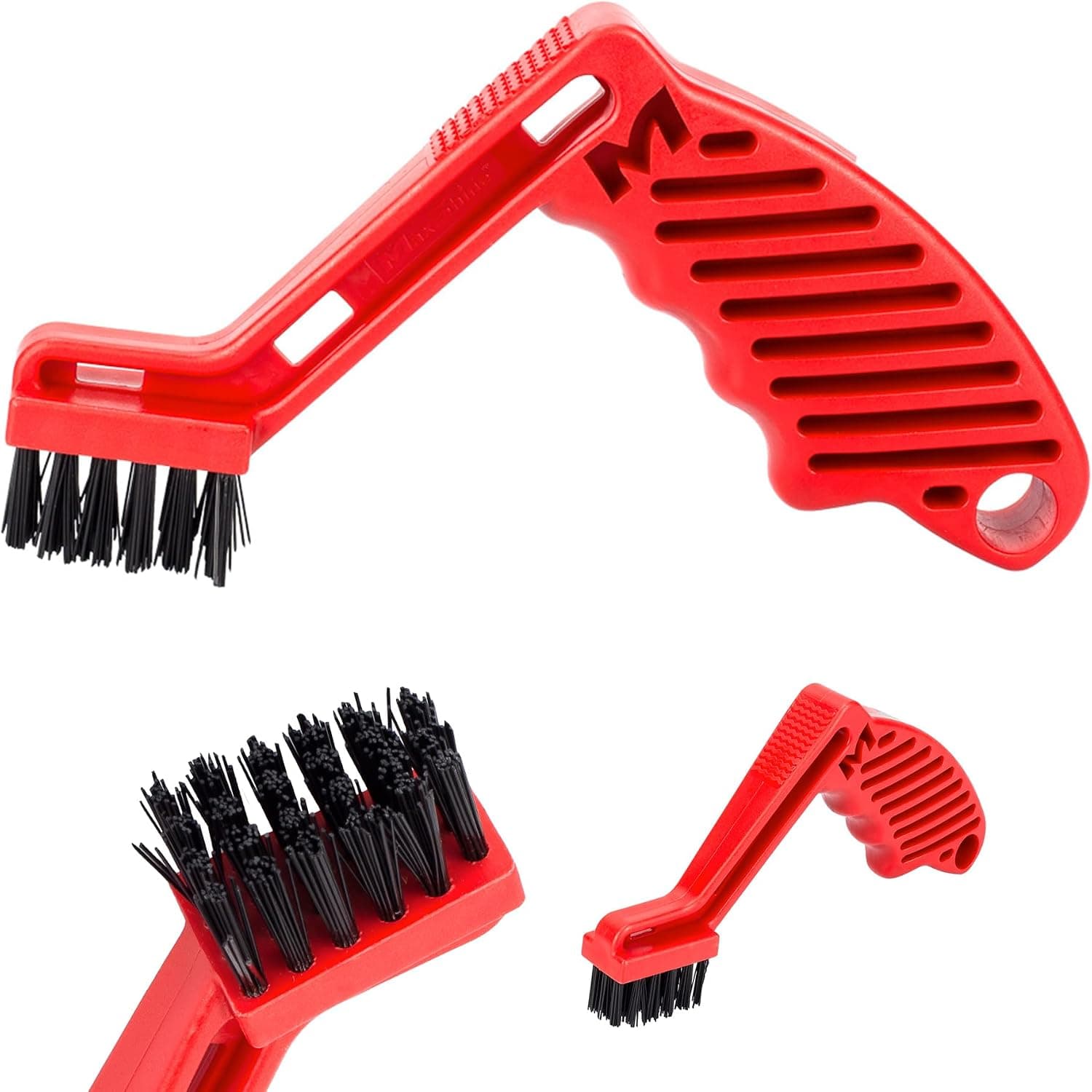 Maxshine Car Detailing Foam Pad Conditioning Brush - Wool Buffing Pad and Polishing Pad Cleaner, Red