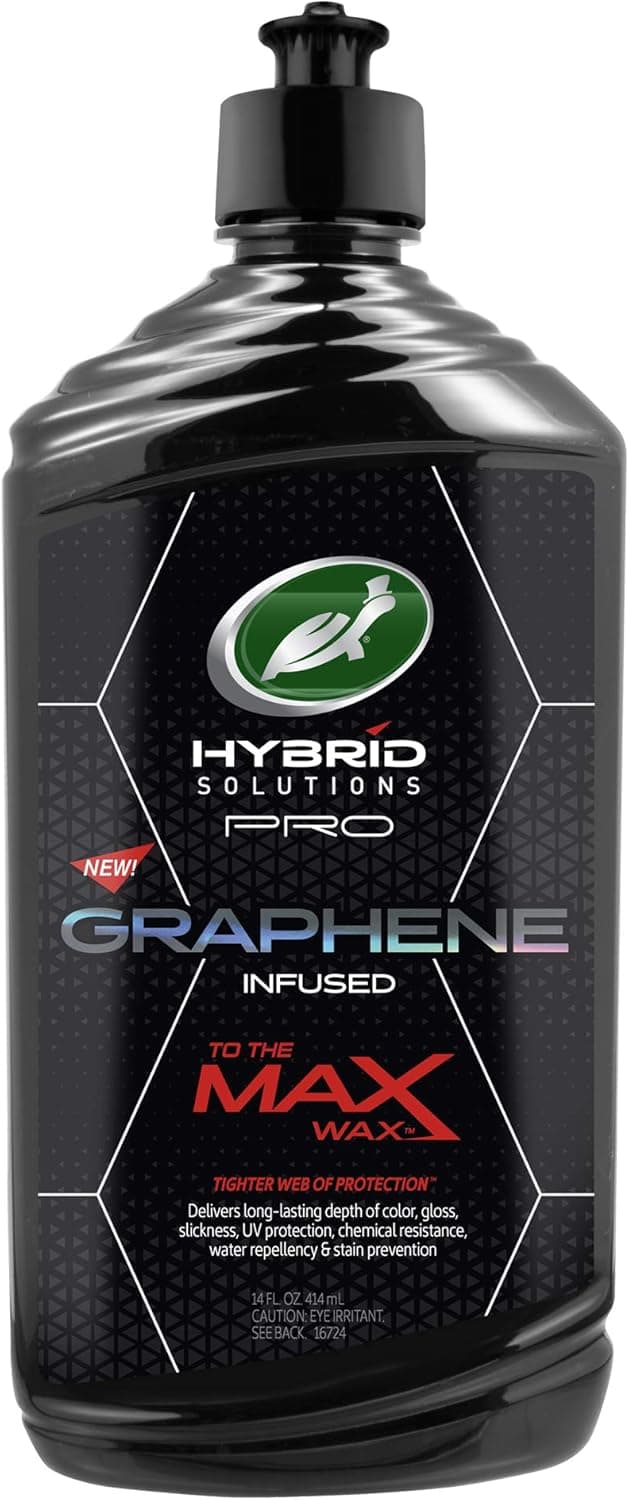 Turtle Wax 53479 Hybrid Solutions Pro to The Max Graphene Liquid Wax, 14 oz
