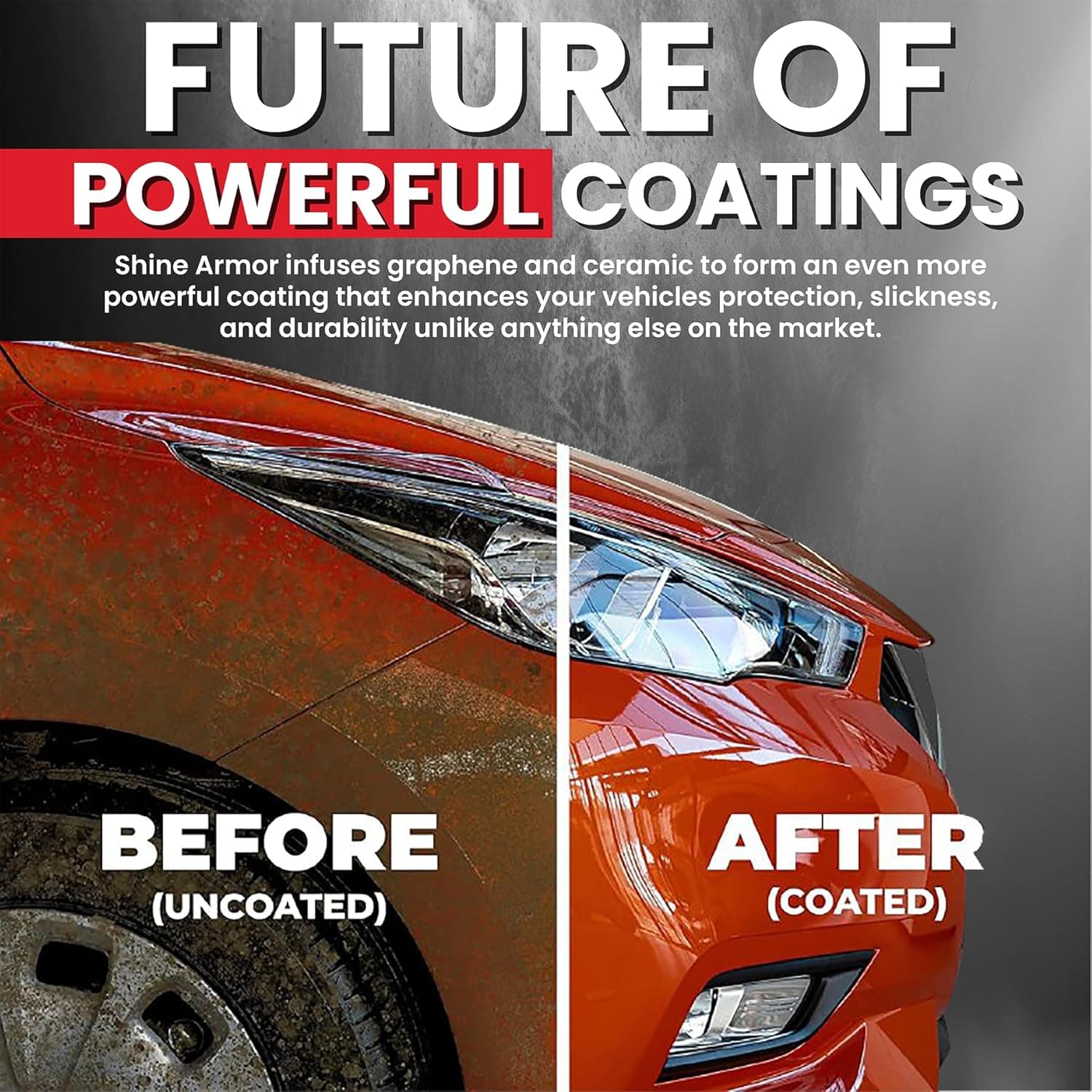 SHINE ARMOR Graphene Ceramic Coating Car Wax Spray