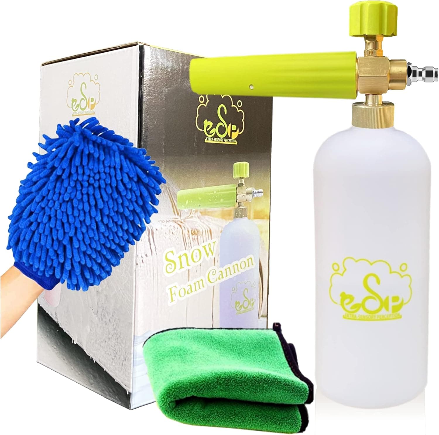 ESP Foam Cannon Kit with Gloves and Towel