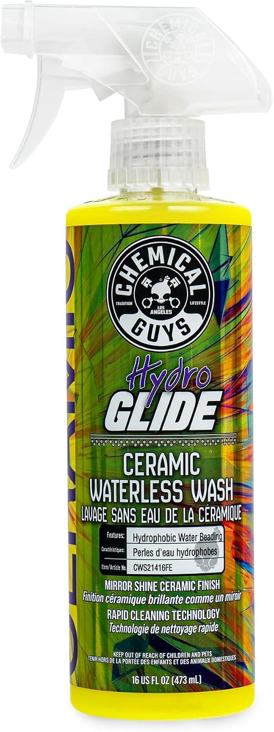 Chemical Guys HydroGlide Ceramic Swift Wipe Waterless Car Wash CWS21416, 16 fl oz