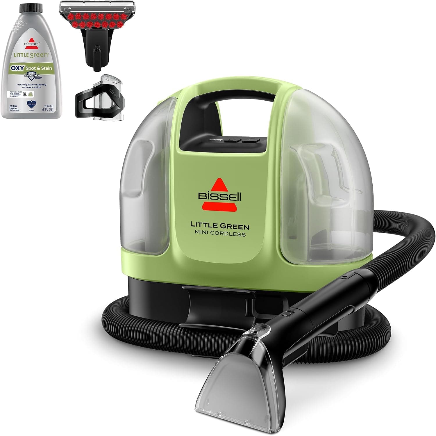 Bissell Little Green Mini Cordless Portable Carpet and Upholstery Deep Cleaner, 4015