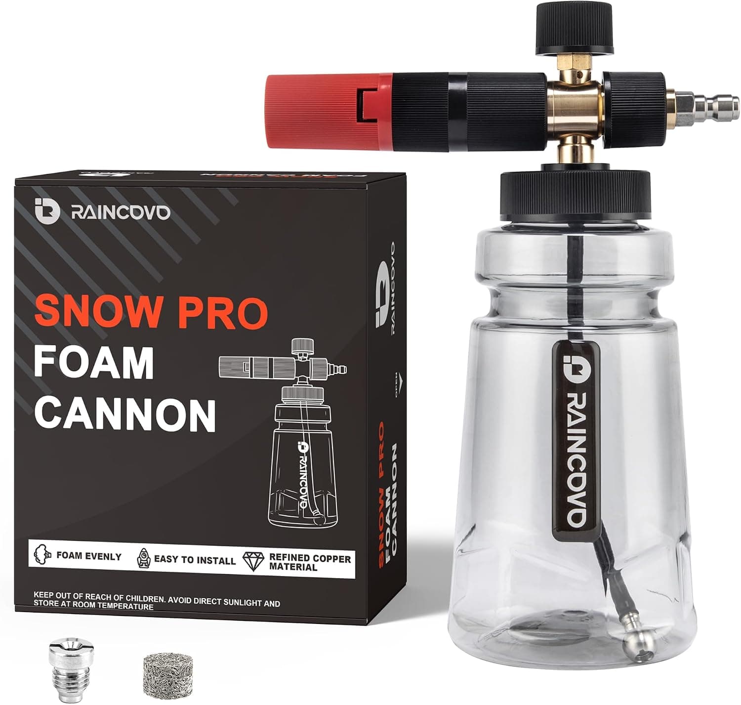 Raincovo Professional Thick Snow Foam Lance Foam Cannon