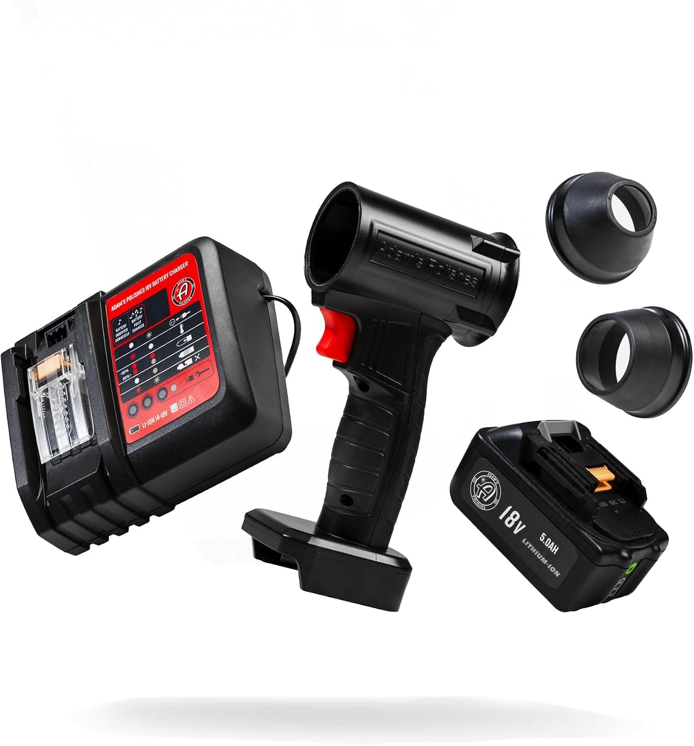Adam's Polishes Cordless Mini Air Cannon Portable Car Detailing Dryer Blower