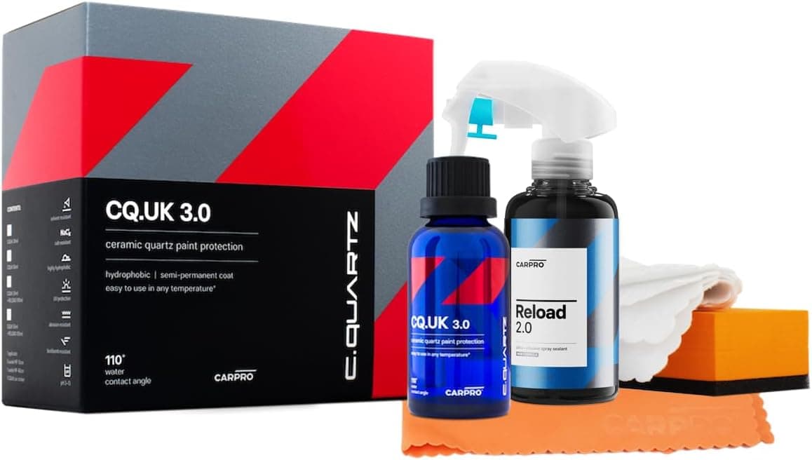 CarPro CQuartz UK 3.0 Ceramic Coating 30ml Kit