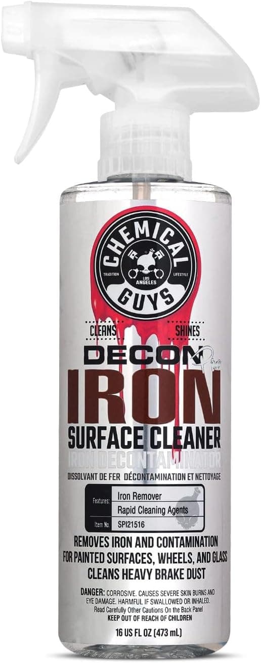 Chemical Guys Decon Pro Iron Remover & Wheel Cleaner Fallout Spray, 16 oz