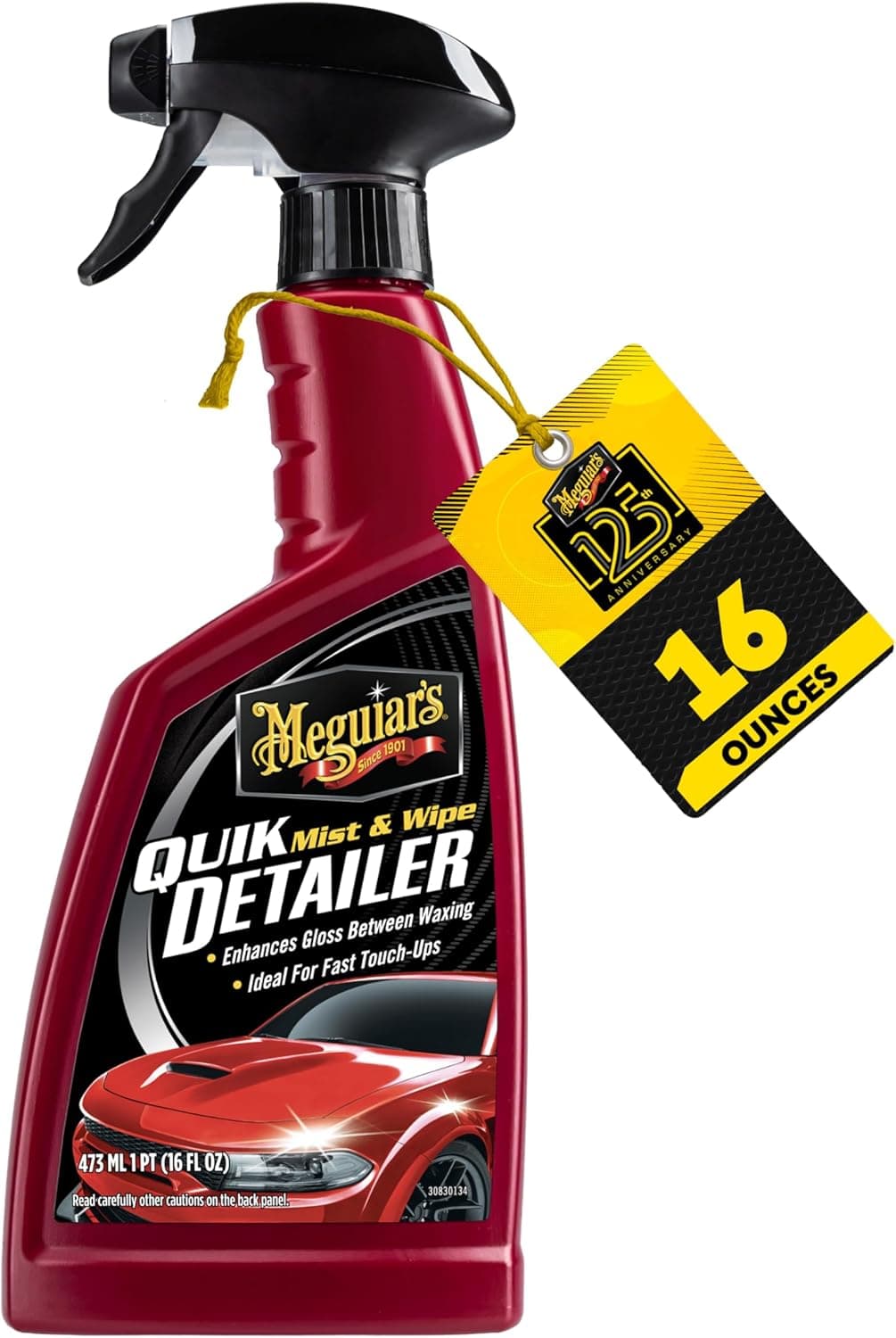 Meguiar's Quik Detailer Mist & Wipe (16 oz)