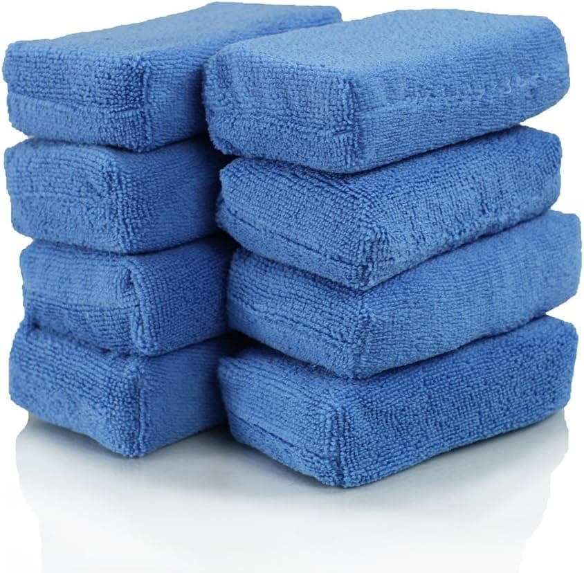 Chemical Guys Premium Microfiber Applicator Pads (8-Pack)