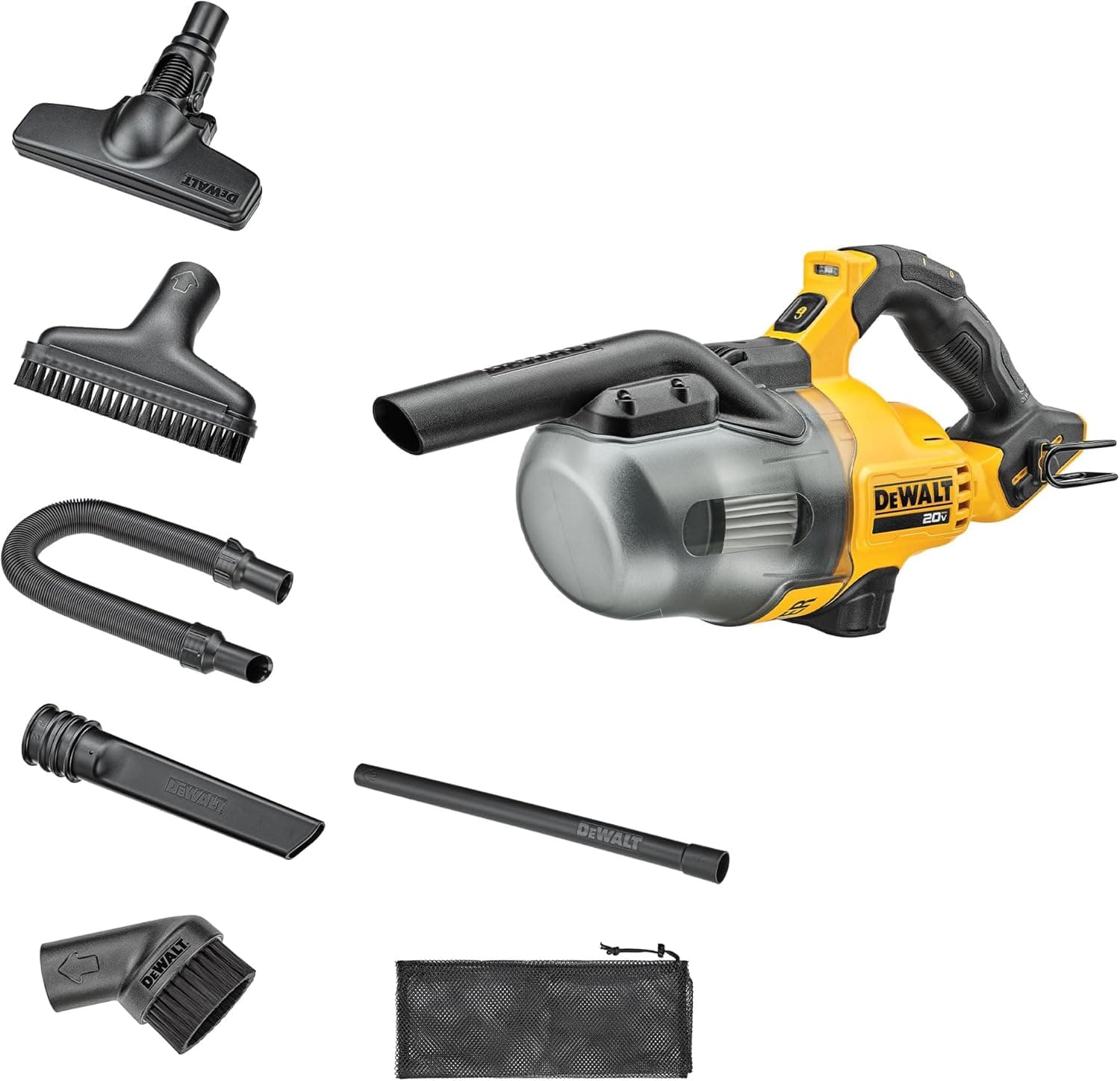 DEWALT DCV501HB 20V MAX Cordless Dry Hand Vac with HEPA (Tool Only)