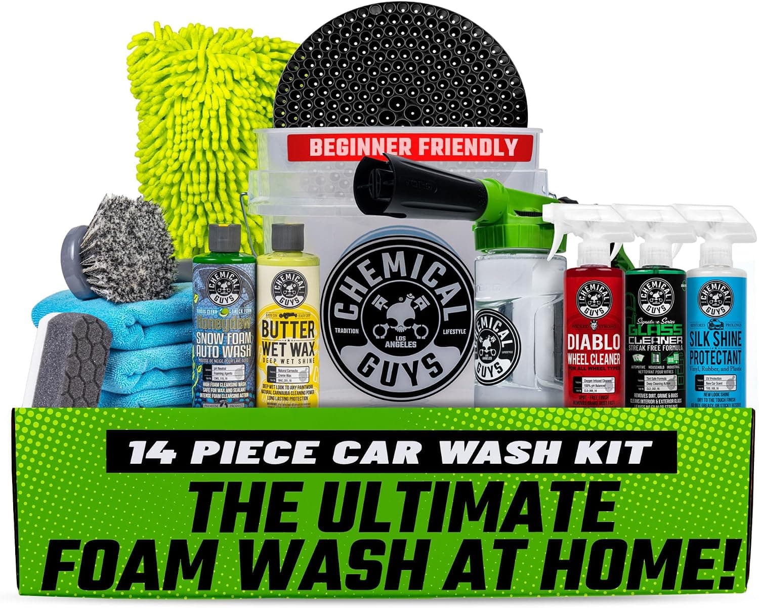 Chemical Guys 14-Piece Arsenal Builder Wash Kit with Foam Blaster