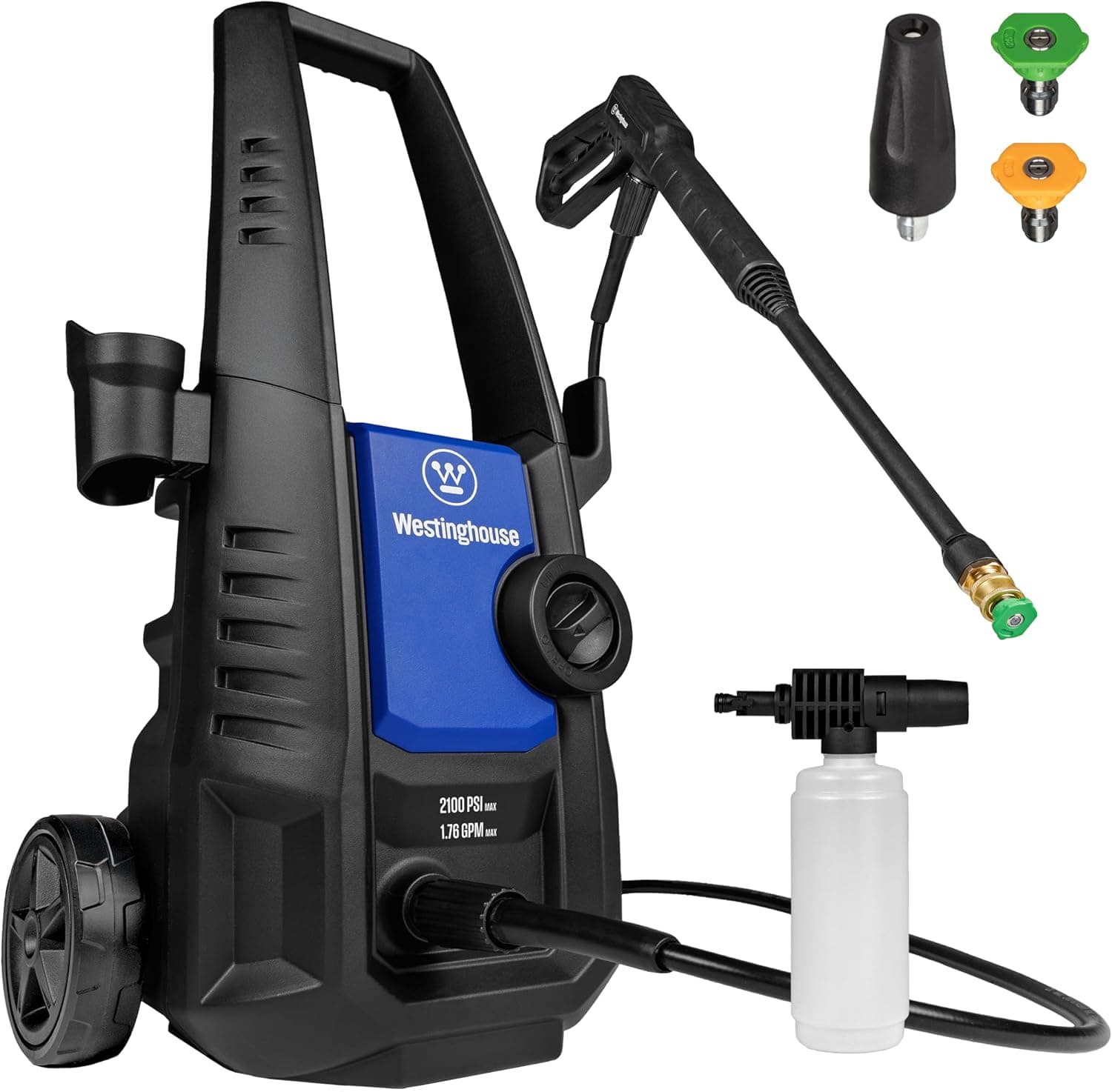 Westinghouse ePX3050 Pressure Washer (2100 PSI, with Foam Cannon)