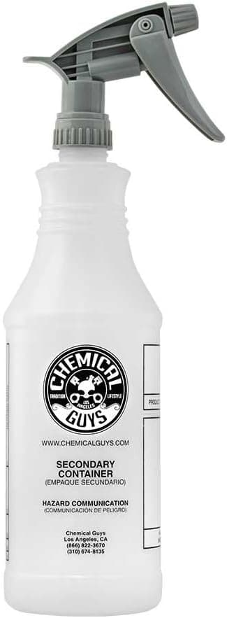 Chemical Guys ACC130 Professional Spray Bottle, Chemical Resistant, 32 Oz