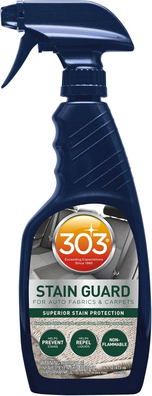 303 Fabric Protector and Stain Guard for Auto Interior Fabrics, 16 fl. oz.
