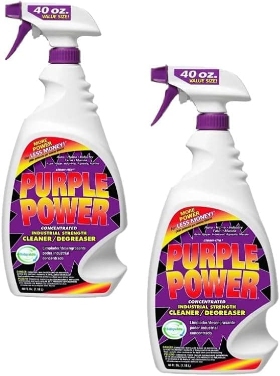 Purple Power 4319PS Industrial Strength Cleaner and Degreaser, 40 oz (2 Pack)