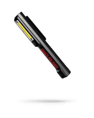 Adam's Polishes Swirl Finder Flashlight - Ultra Bright 170 Lumen Mini Light - Easily Spot Imperfections and Swirls in Your Paint When Polishing and Correcting Your Vehicles Finish