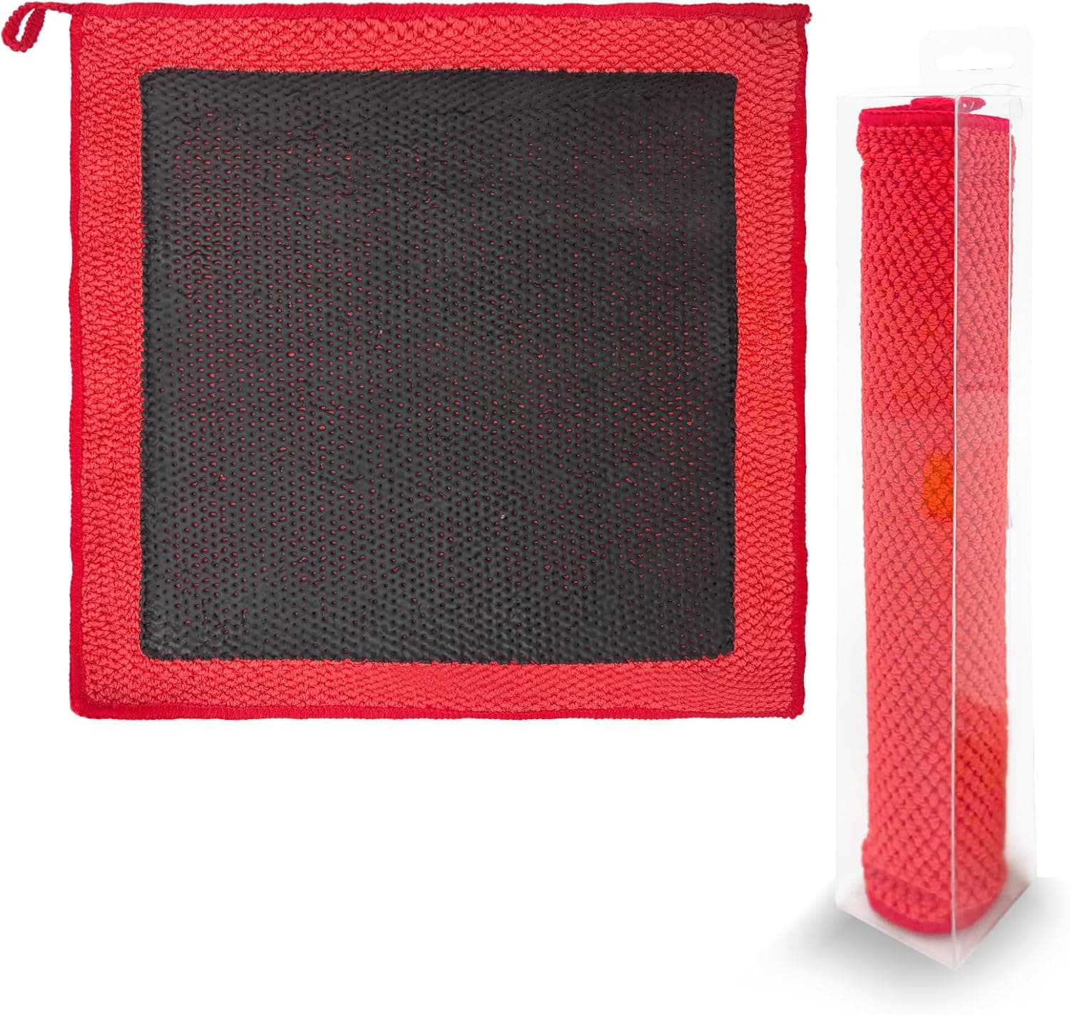 Sylvil Clay Decontamination Towel, Auto Detailing Drying Cleaning Clay Towel for Paint, Glass,