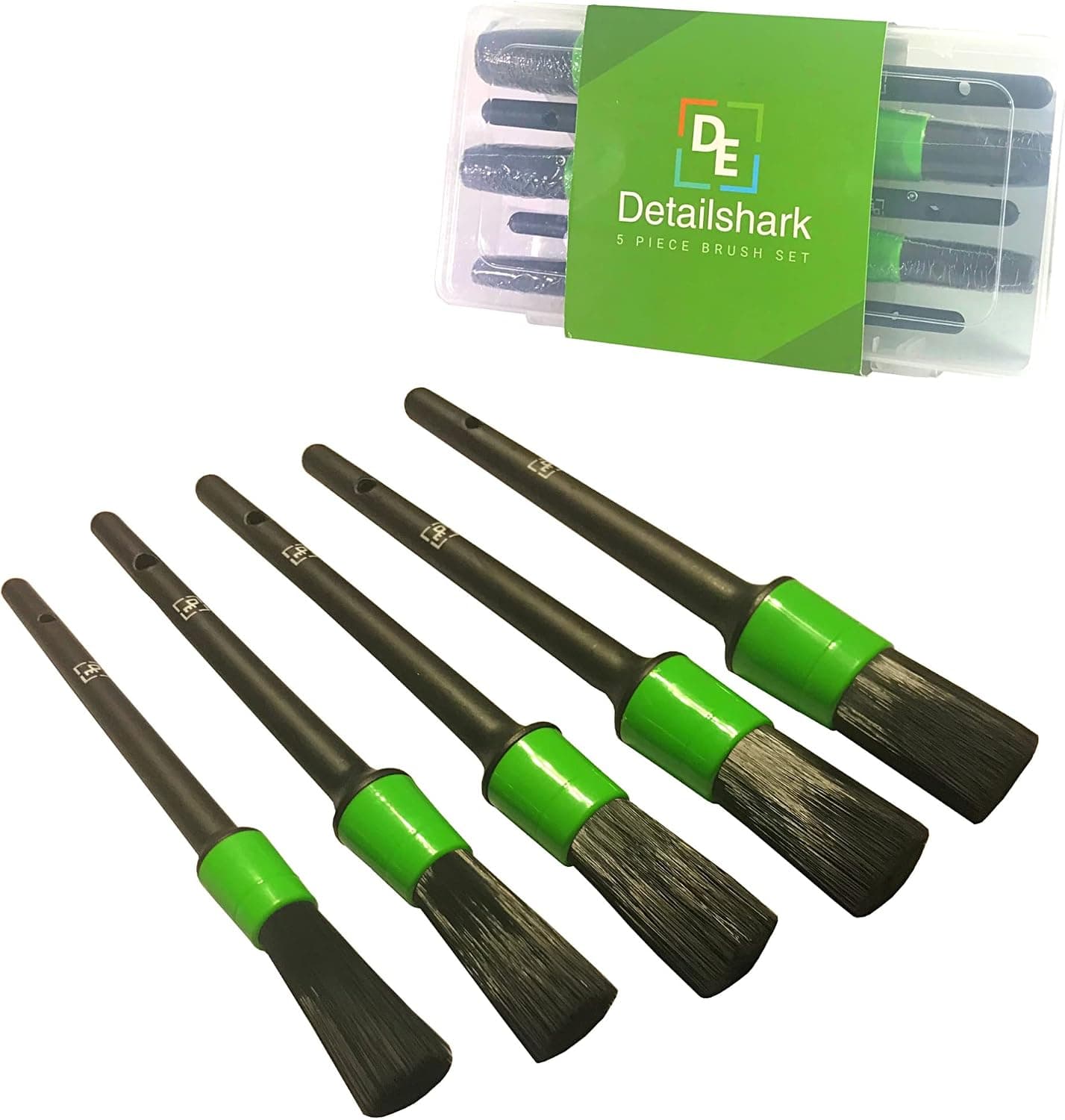 Detailshark Auto Detailing Brush Kit