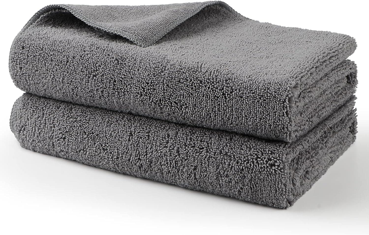 HOMEXCEL Professional Large Microfiber Car Drying Towels 2 Pack, 31"x24"